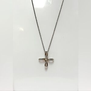 Tiffany & Co. Silver Cross Necklace